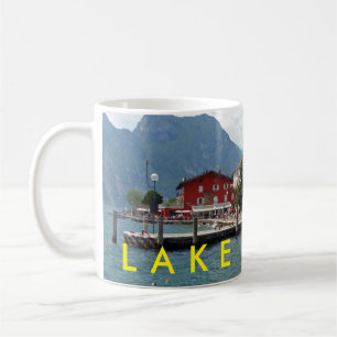 Taza De Café Paro con vistas al lago Garda Torbole