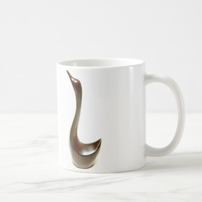 Taza De Café paro de ave de madera (Derecha)