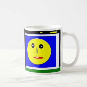 Taza De Café paro de cara feliz