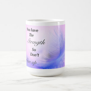 Taza De Café paro de cita inspiradora