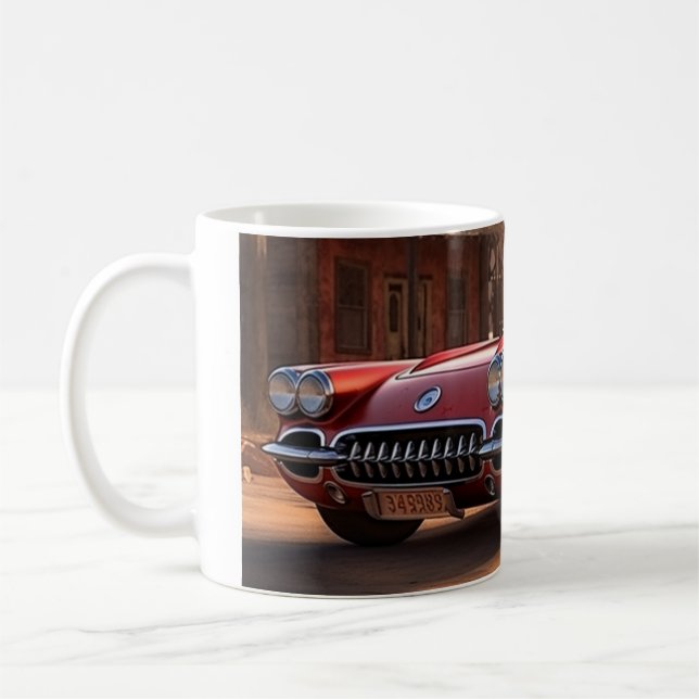 Taza De Café paro de coche fresco (Izquierda)