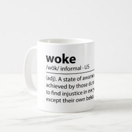 Taza De Café paro de definición divertida de despertar