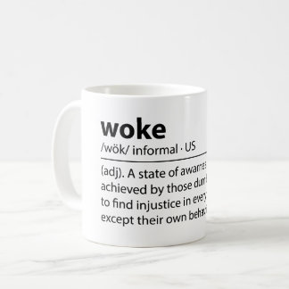 Taza De Café paro de definición divertida de despertar