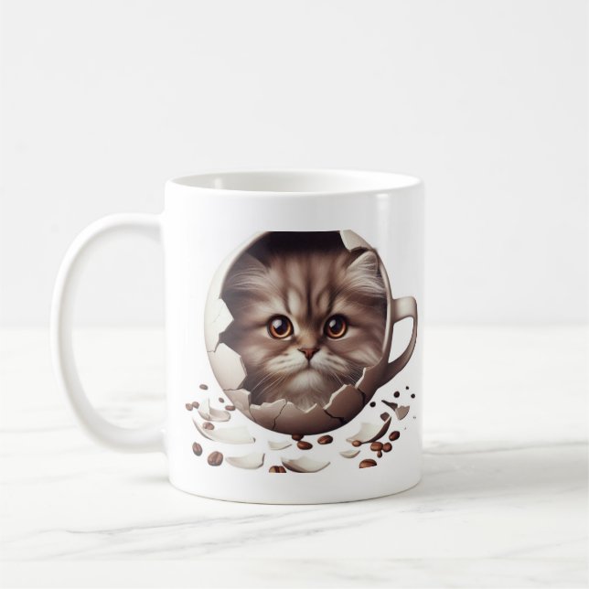 Taza De Café paro de gato (Izquierda)