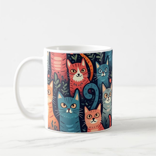 Taza De Café paro de gato (Izquierda)
