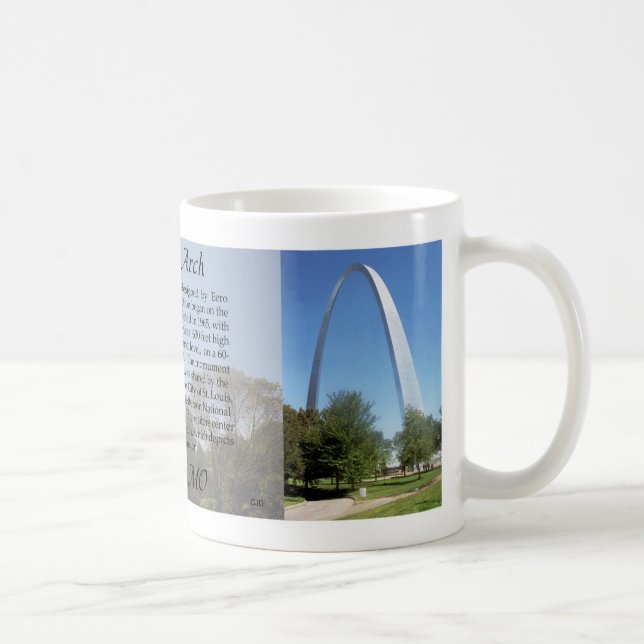 Taza De Café Paro de imágenes de Gateway Arch 3 (Derecha)