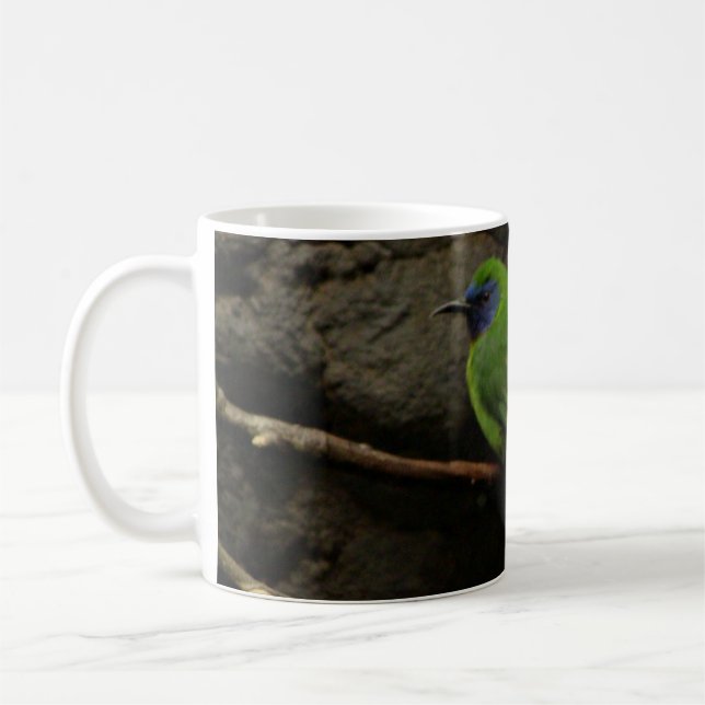 Taza De Café Paro de leafbird azul (Izquierda)
