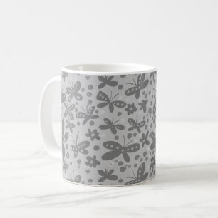 Taza De Café paro de mariposas