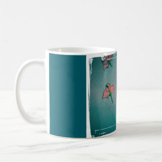 Taza De Café paro de tiras verdes