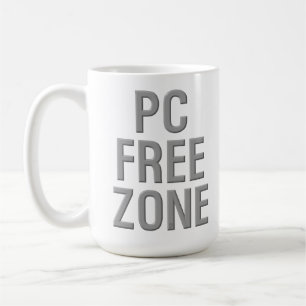 Taza De Café Paro de zona libre de PC