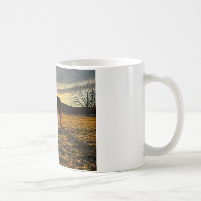 Taza De Café Paro equino de Sunrise (Derecha)