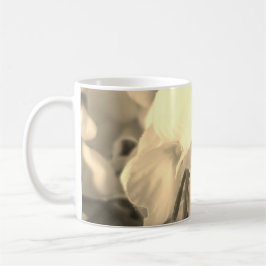 Taza De Café paro floral vintage
