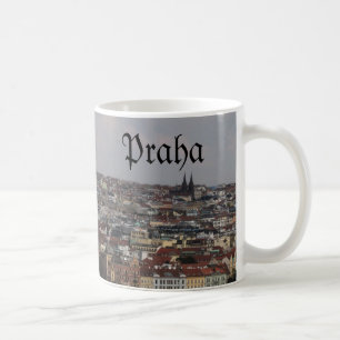 Taza De Café Paro mágico del paisaje urbano de Praga