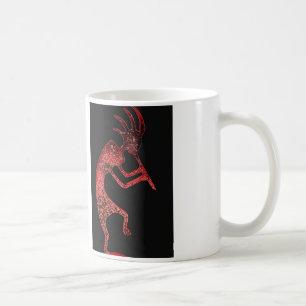 Taza De Café paro rojo kokopelli