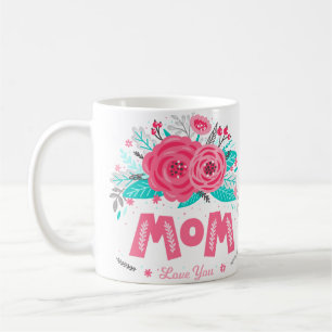 Taza De Café paro rutinario matutino floral