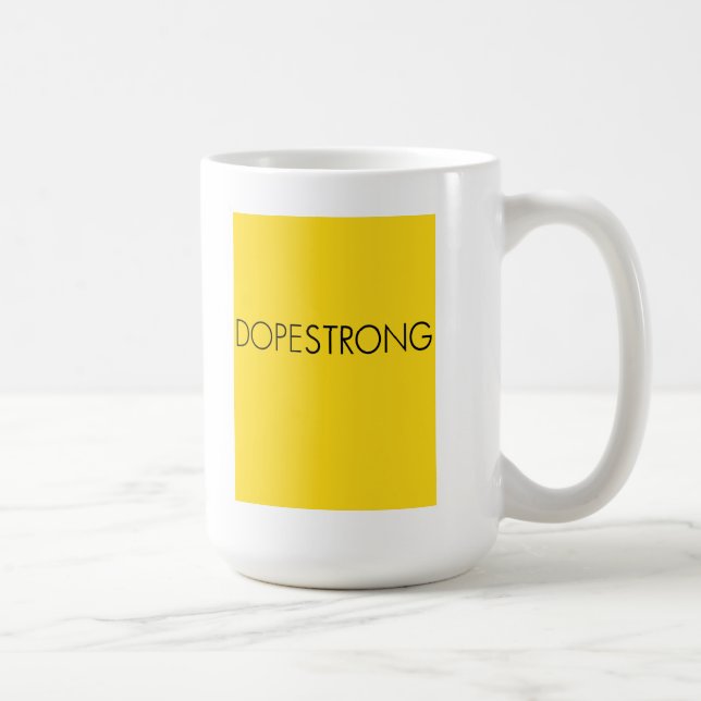 TAZA DE CAFÉ PARODIA DE DOPESTRONG LANCE ARMSTRONG (Derecha)