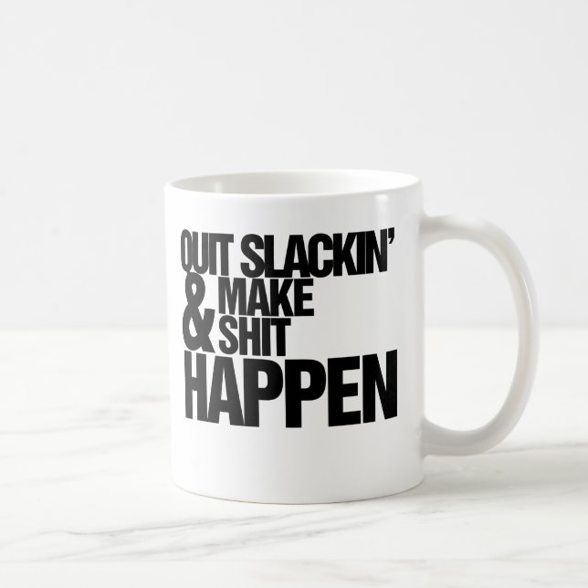 Taza De Café Parodia motivacional de Salto (Derecha)