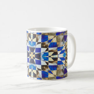 Taza De Café Parqué azul