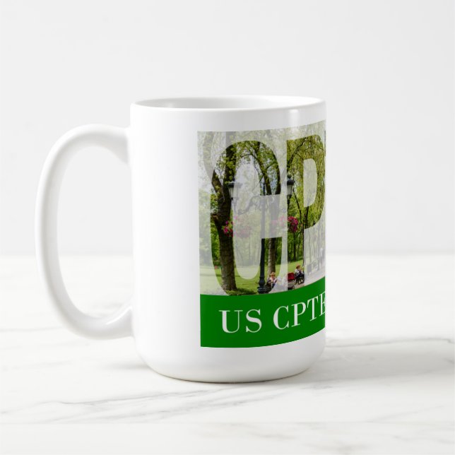 Taza De Café Parque Coffee Mug de la Asociación Estadounidense  (Izquierda)
