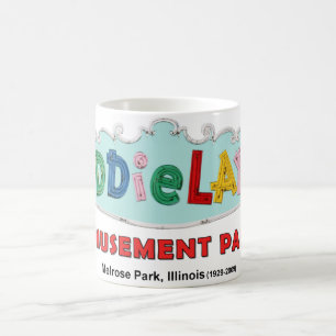 Taza De Café Parque de atracciones Melrose Park Kiddieland, Ill