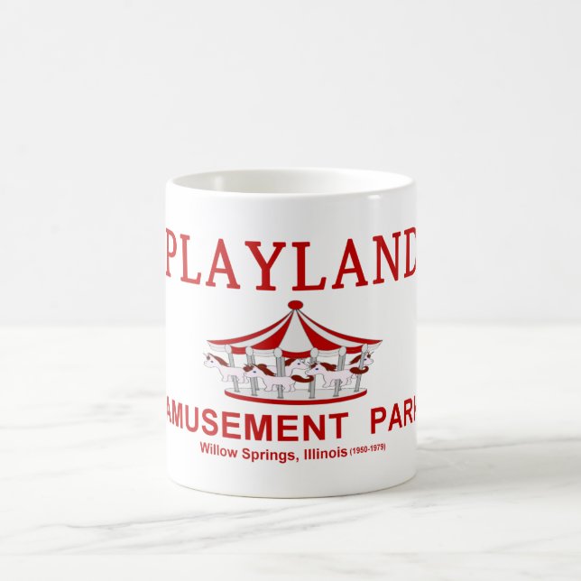 Taza De Café Parque de atracciones Playland, Willow Springs, Il (Centro)