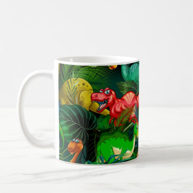 Taza De Café Parque de Dinosaurios (Izquierda)