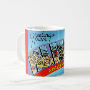 Taza De Café Parque de diversiones Retro Palisades