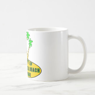 Taza De Café Parque de estado de la playa de Santa Rosita