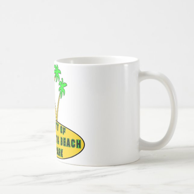 Taza De Café Parque de estado de la playa de Santa Rosita (Derecha)