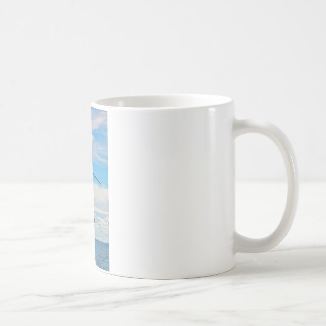 Taza De Café Parque eólico costero (Derecha)