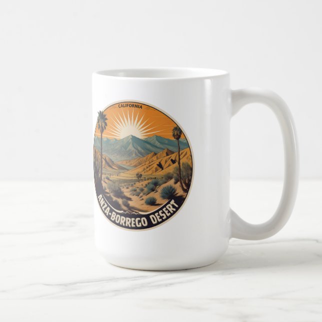 Taza De Café Parque Estatal Anza-Borrego, California (Derecha)