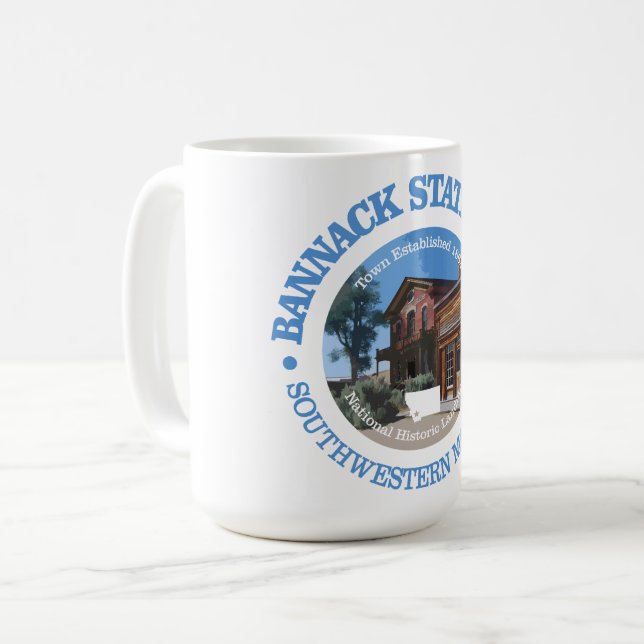 Taza De Café Parque estatal Bannack (Anverso izquierdo)