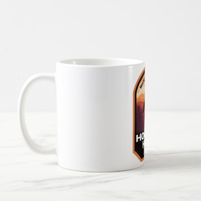 Taza De Café Parque Estatal Hocking Hills Bigfoot (Izquierda)