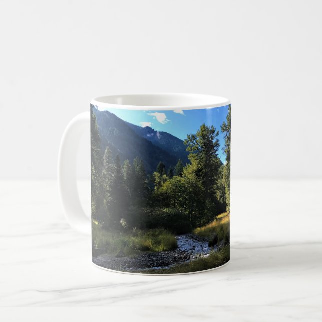 Taza De Café Parque Estatal Lago Wallowa, OR (Anverso izquierdo)