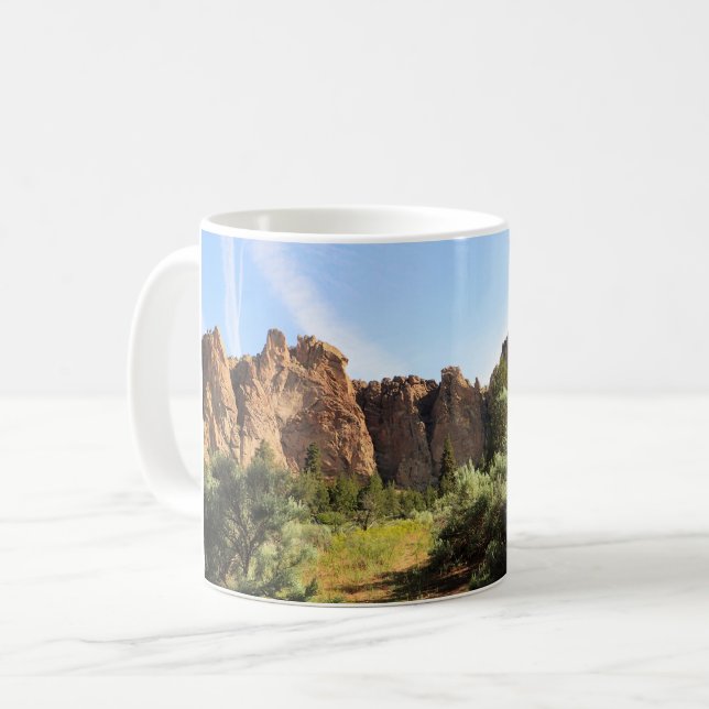 Taza De Café Parque Estatal Smith Rock, Oregón (Anverso izquierdo)