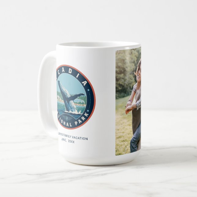 Taza De Café Parque nacional Acadia (Anverso izquierdo)