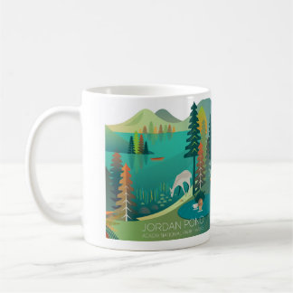 Taza De Café Parque Nacional Acadia, Jordan Pond Mug