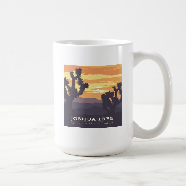 Taza De Café Parque nacional Árbol de Joshua | California (Derecha)