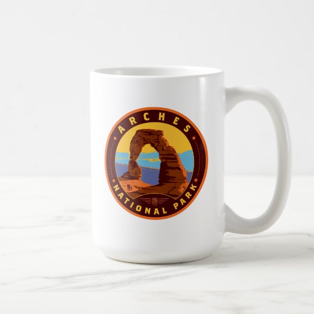 Taza De Café Parque nacional Arches (Derecha)
