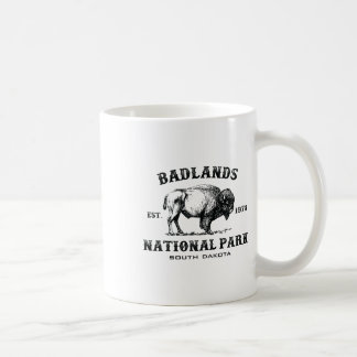 Taza De Café Parque Nacional Badlands Dakota del Sur Bisonte Am