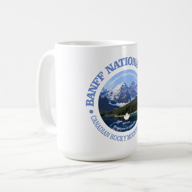Taza De Café Parque nacional Banff (C) (Anverso izquierdo)