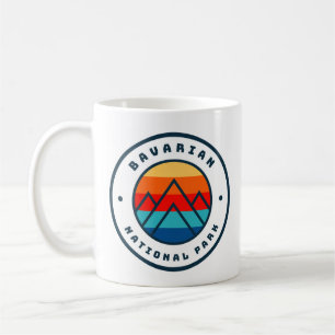 Taza De Café Parque nacional bávaro Montaña Minimalista de Alem