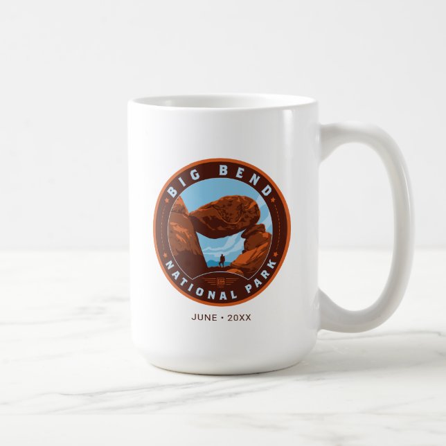 Taza De Café Parque nacional Big Bend (Derecha)
