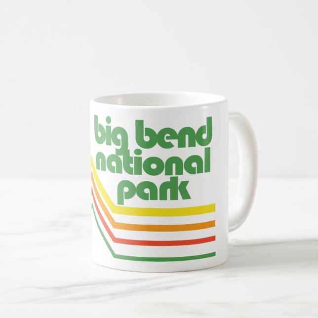 Taza De Café Parque nacional Big Bend (Anverso derecho)