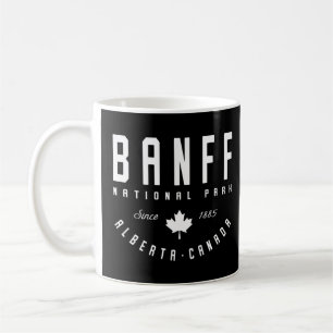 Taza De Café Parque nacional Ca Banff Alberta Canadiense Maple