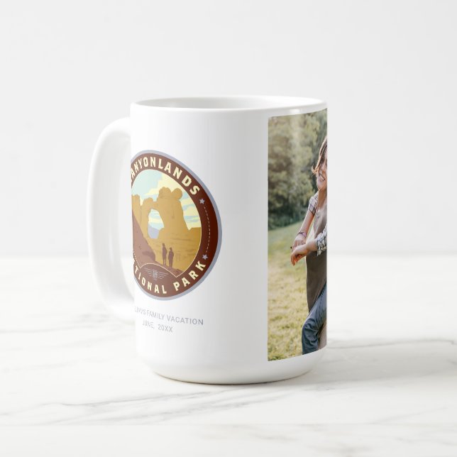 Taza De Café Parque nacional Canyonlands (Anverso izquierdo)