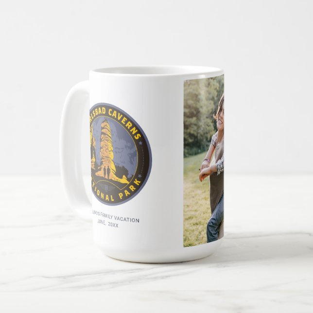 Taza De Café Parque nacional Carlsbad (Anverso izquierdo)