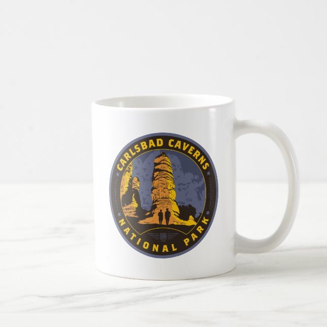 Taza De Café Parque nacional Carlsbad (Derecha)