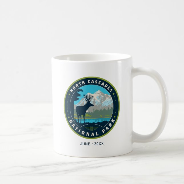 Taza De Café Parque nacional Cascades del Norte (Derecha)