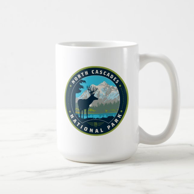 Taza De Café Parque nacional Cascades del Norte (Derecha)